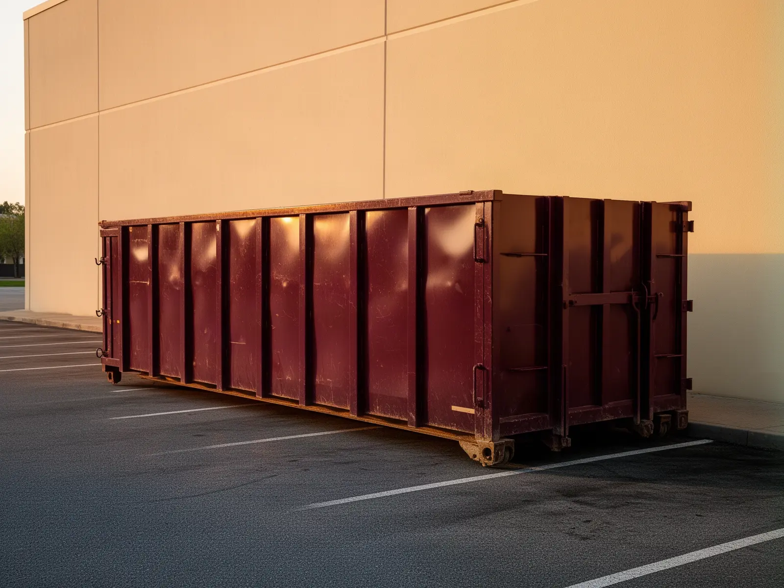 Roll-off dumpster from East Fork Dumpster Rental in St. Cloud, MN